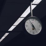 Clock in train station when you'll die